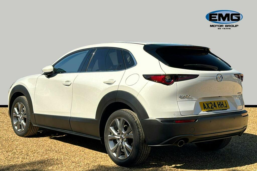 Mazda CX-30 2.0 E Skyactiv G Mhev Exclusive Line Suv Petro White #4