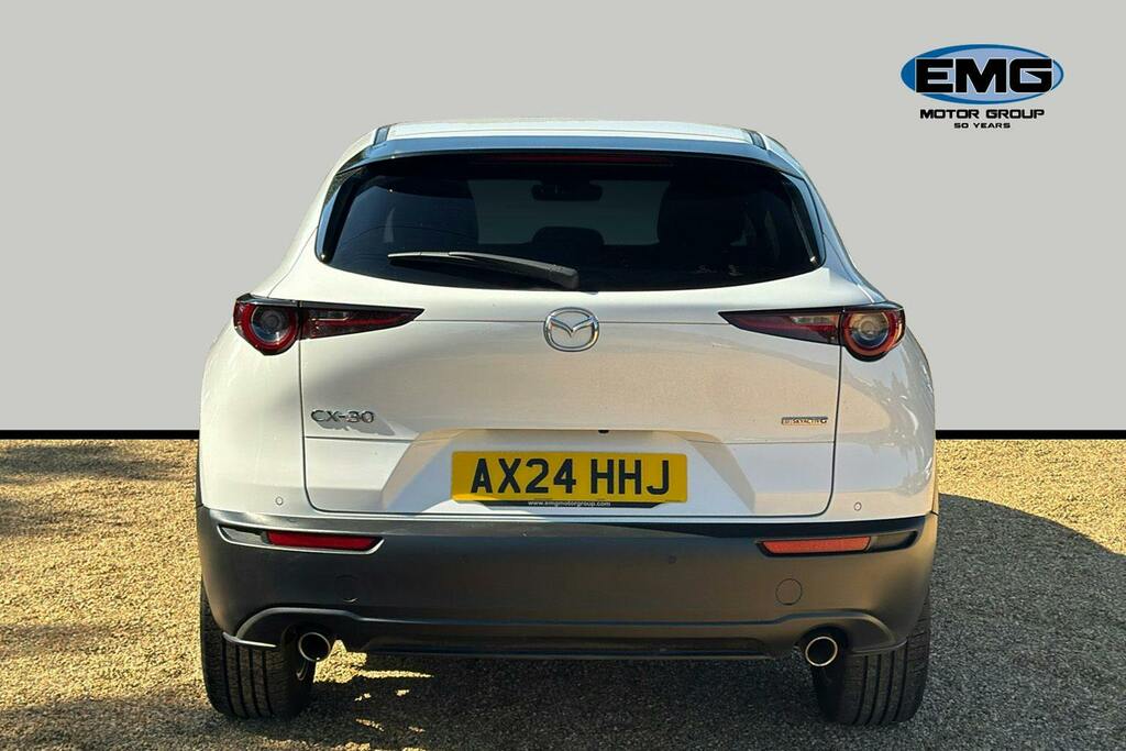 Mazda CX-30 2.0 E Skyactiv G Mhev Exclusive Line Suv Petro White #5
