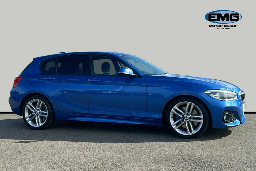 BMW 1 Series 2.0 120D M Sport Hatchback Ss YG16UVR Blue #3
