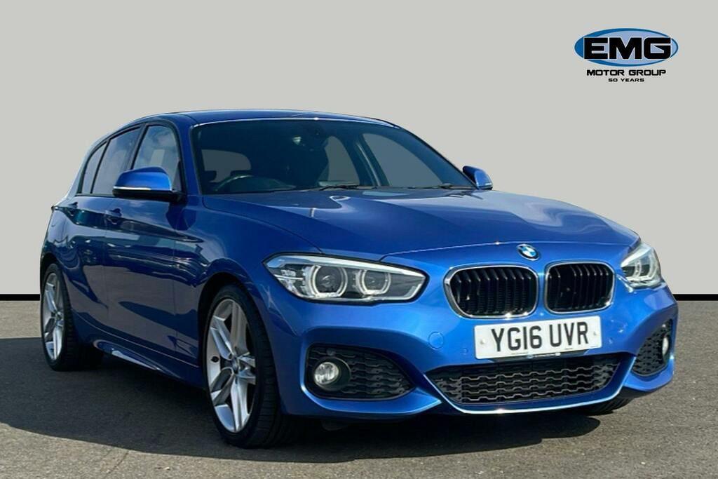 BMW 1 Series 2.0 120D M Sport Hatchback Ss Blue
