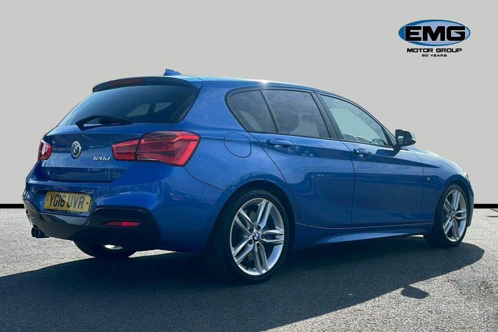 BMW 1 Series 2.0 120D M Sport Hatchback Ss Blue #6
