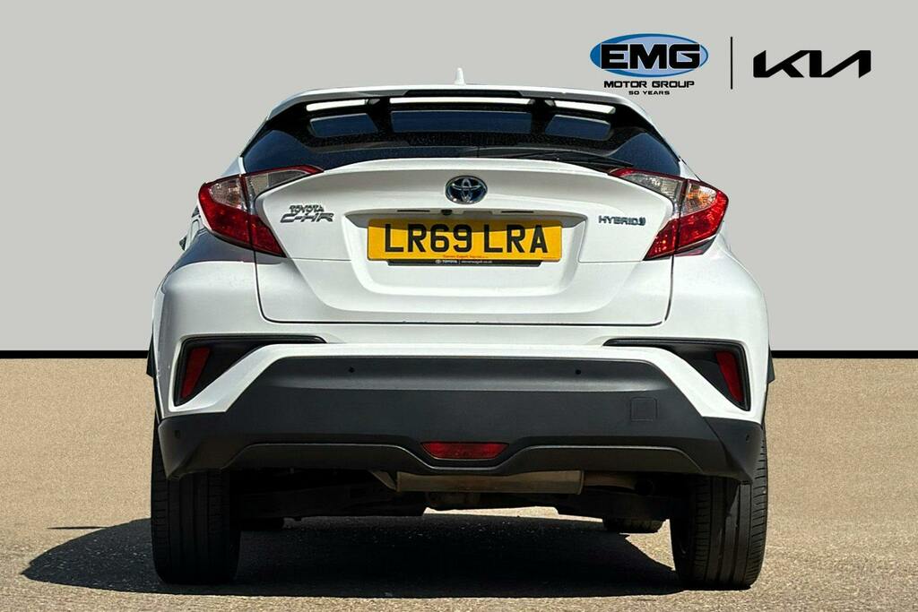 Toyota C-Hr 1.8 Vvt H Design Suv Hybrid Cvt Ss White #5