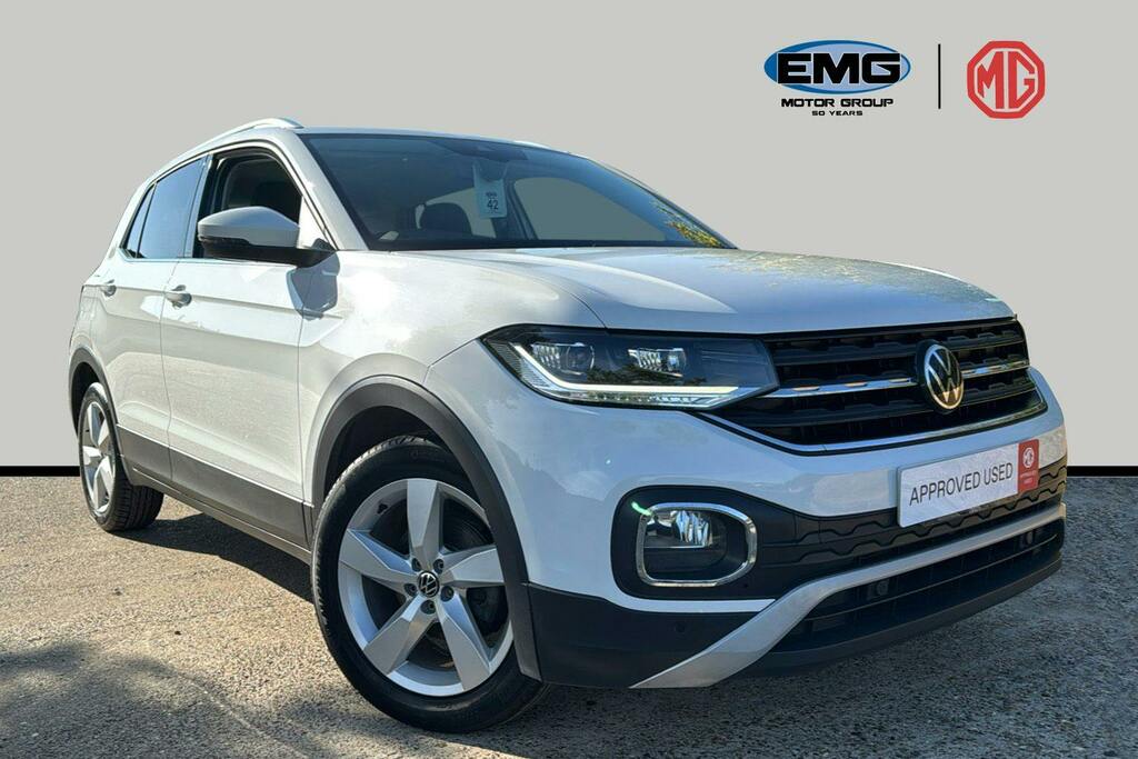 Volkswagen T-Cross 1.0 Tsi Sel Suv Dsg Ss White