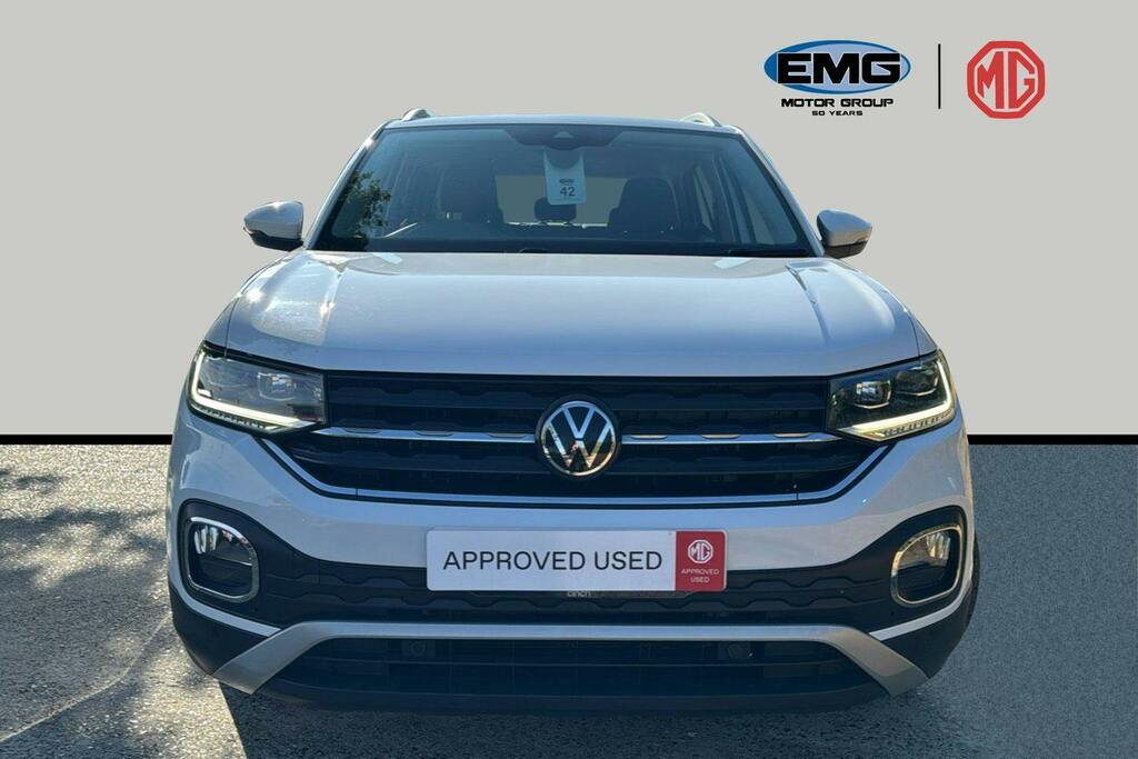 Volkswagen T-Cross 1.0 Tsi Sel Suv Dsg Ss RF21UJR White #2