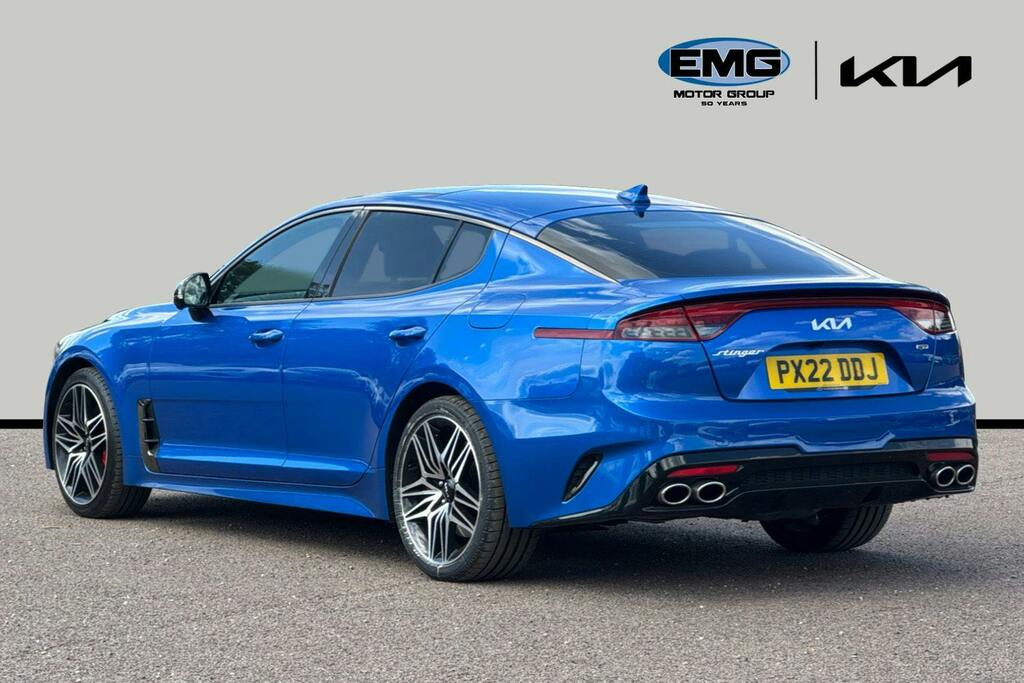 Kia Stinger 3.3 T Gdi V6 Gt S Gran Turismo S Blue #4