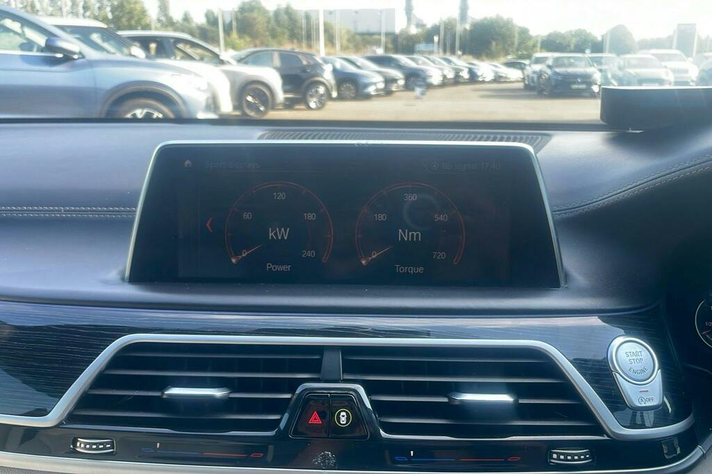 BMW 7 Series 730D Xdrive M Sport Black #29