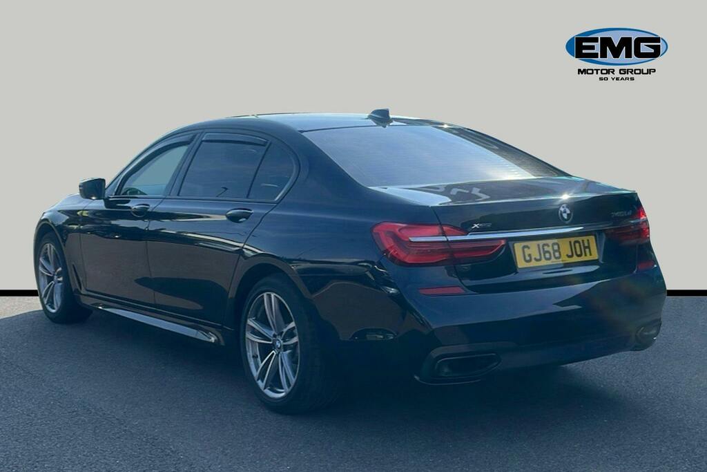 BMW 7 Series 3.0 740Ld M Sport Saloon Xdrive Black #4