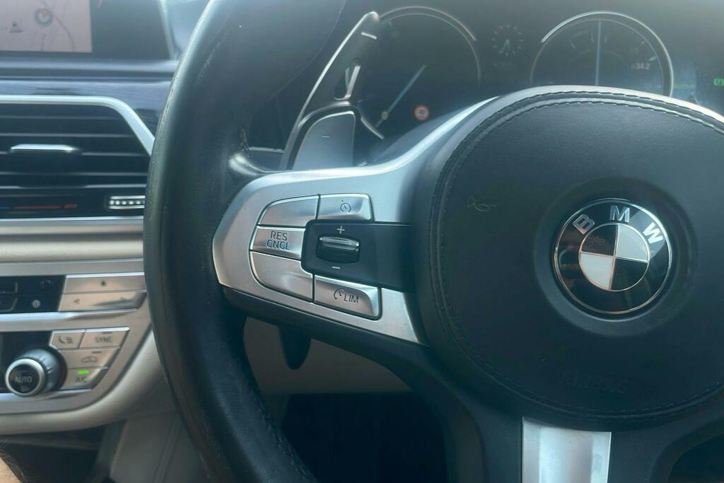 BMW 7 Series 730D Xdrive M Sport Black #16