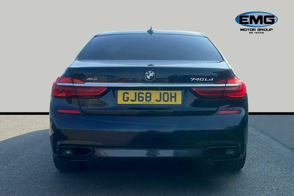 BMW 7 Series 3.0 740Ld M Sport Saloon Xdrive Black #5