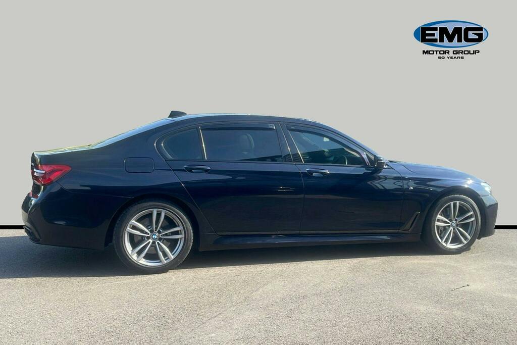 BMW 7 Series 3.0 740Ld M Sport Saloon Xdrive Black #3
