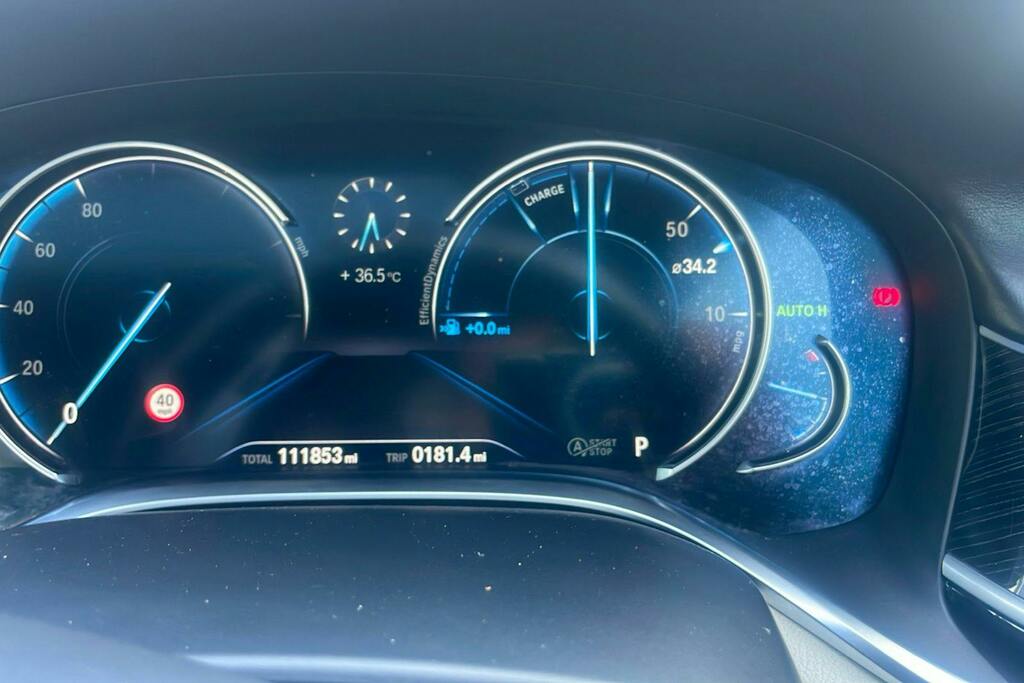 BMW 7 Series 730D Xdrive M Sport Black #13