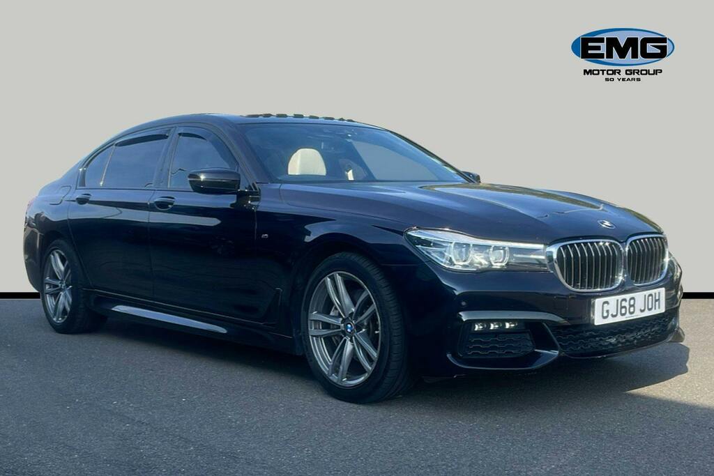 BMW 7 Series 3.0 740Ld M Sport Saloon Xdrive Black