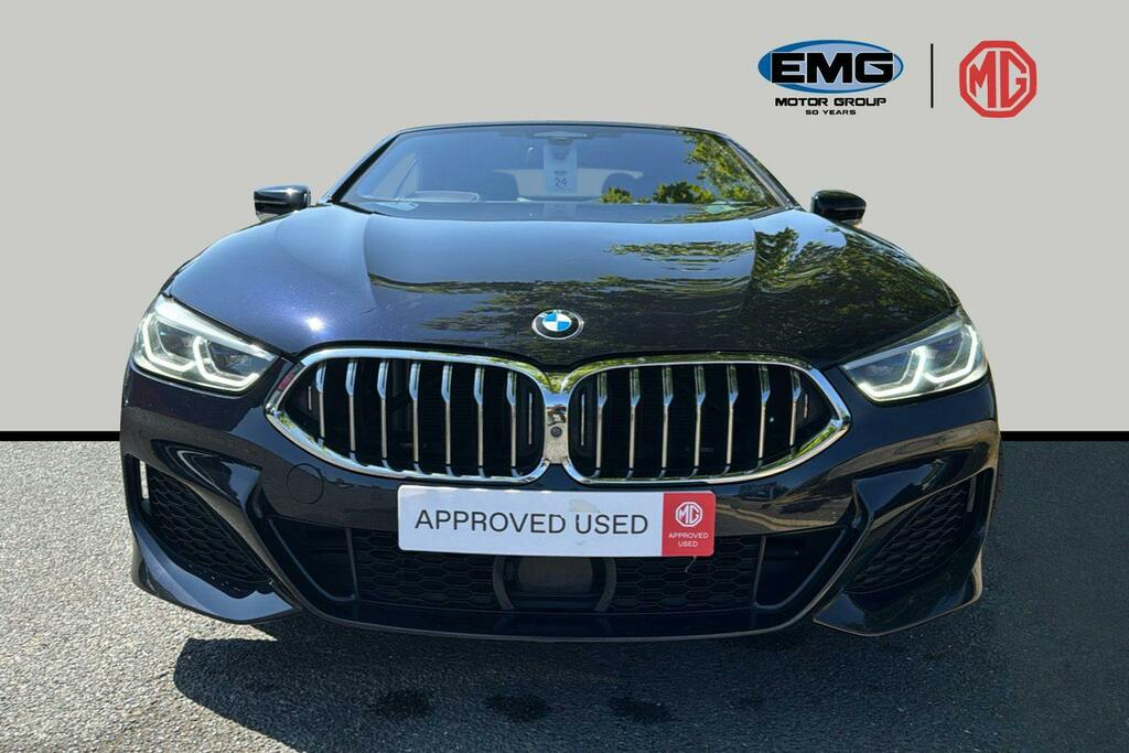 BMW 8 Series 3.0 840D Convertible Steptronic Xdrive Black #2