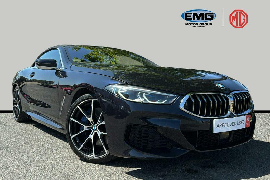 BMW 8 Series 3.0 840D Convertible Steptronic Xdrive Black