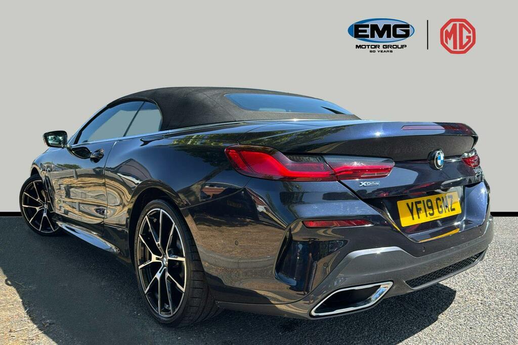 BMW 8 Series 3.0 840D Convertible Steptronic Xdrive Black #4