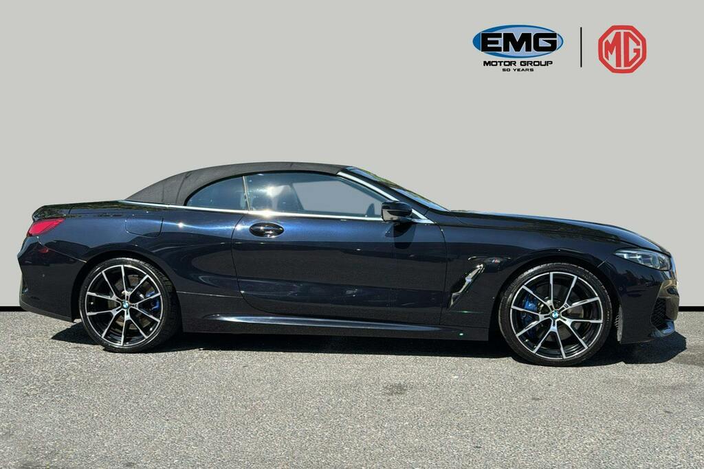 BMW 8 Series 3.0 840D Convertible Steptronic Xdrive Black #3