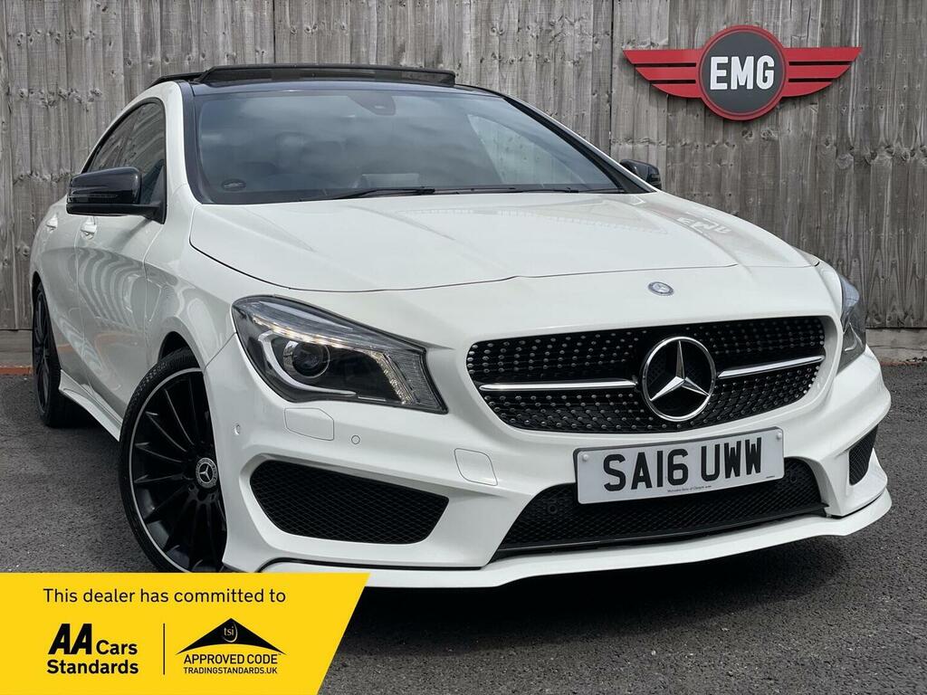 Mercedes-Benz CLA Class 2.1 Cla220d Amg Sport Coupe 7G-dct Euro 6 Ss White