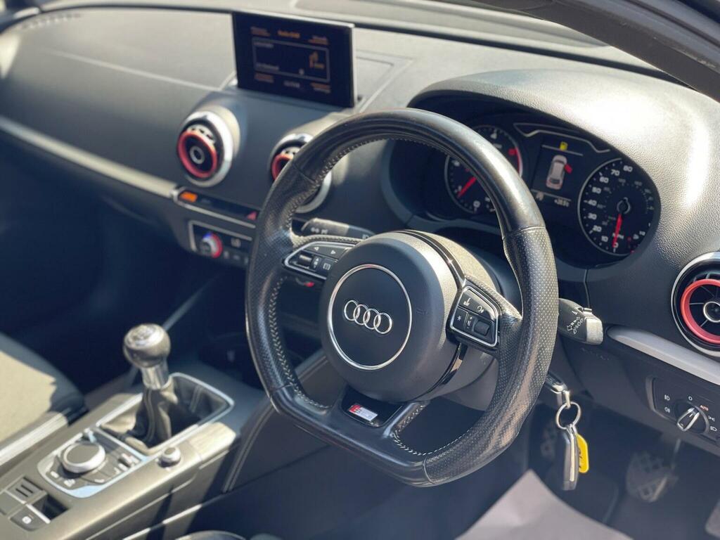 Audi A3 1.6 Tdi S Line Sportback Euro 6 Ss Grey #3