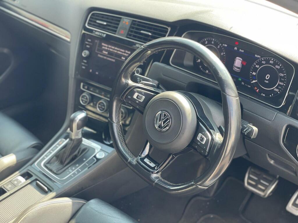 Volkswagen Golf 2.0 Tsi R Dsg 4Motion Euro 6 Ss White #4