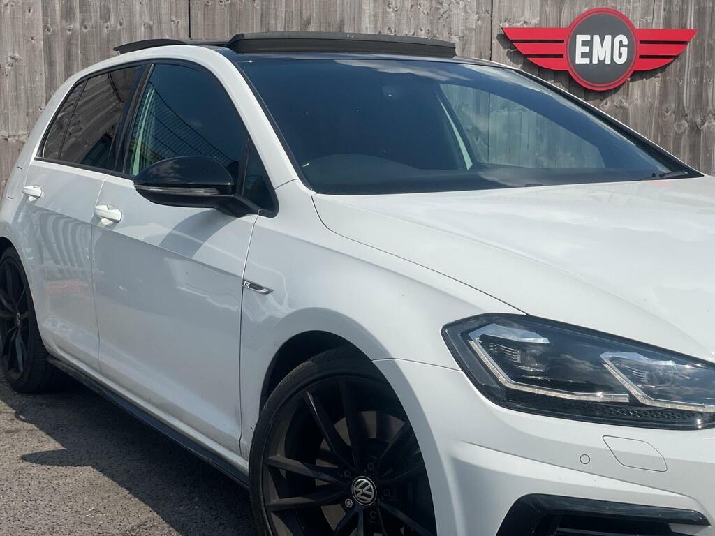 Volkswagen Golf 2.0 Tsi R Dsg 4Motion Euro 6 Ss White #2