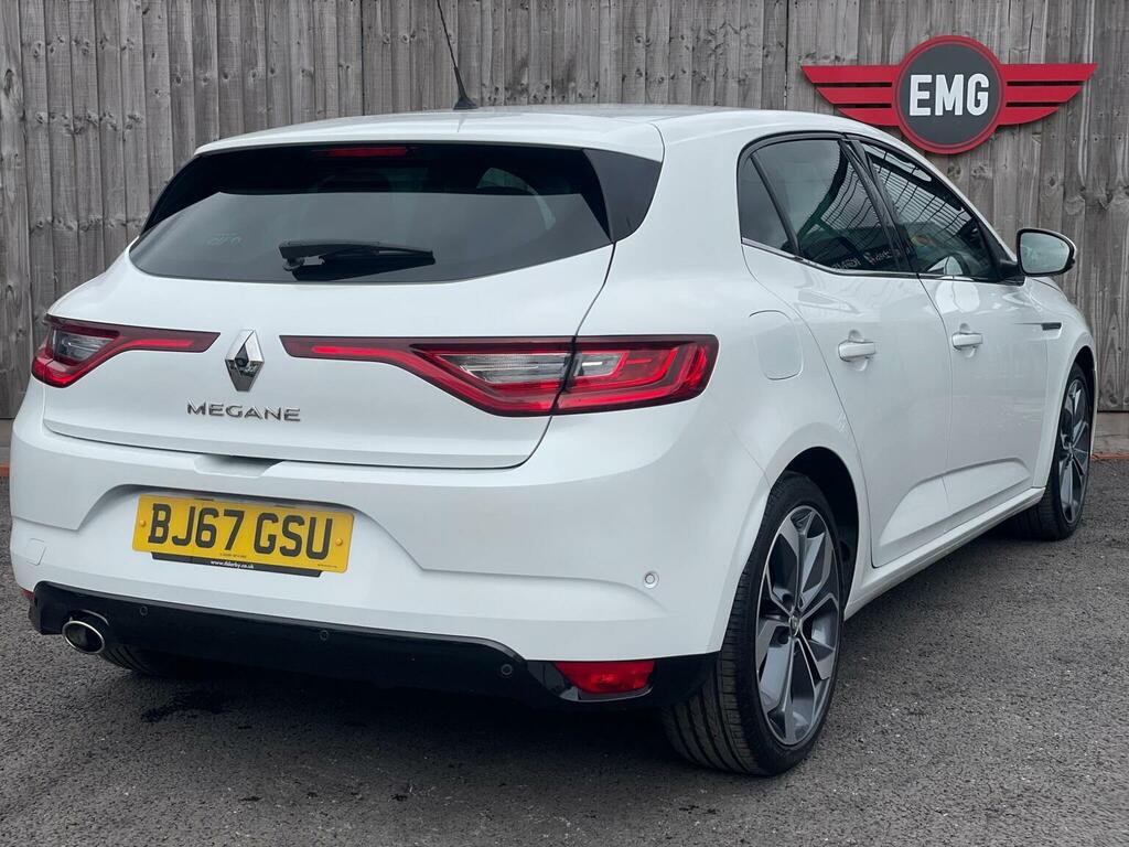 Renault Megane 1.5 Dci Signature Nav Edc Euro 6 White #2