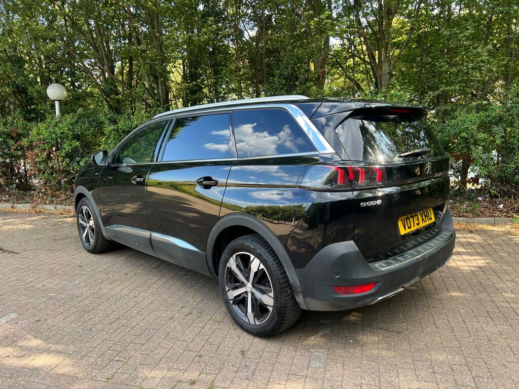 Peugeot 5008 1.2 Puretech Gt Eat Euro 6 Ss VO73XHU Black #4