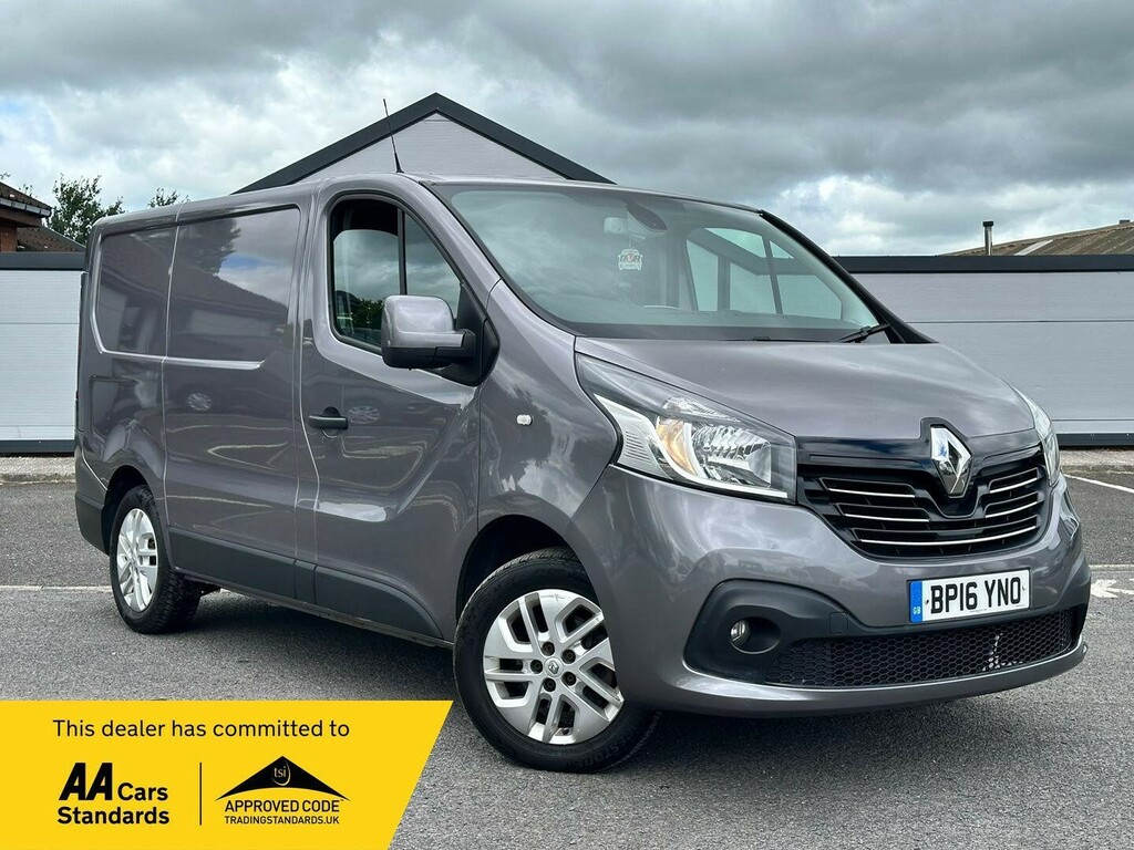 Renault Trafic 1.6 Dci Energy 27 Business Swb Euro 6 Ss Grey #1