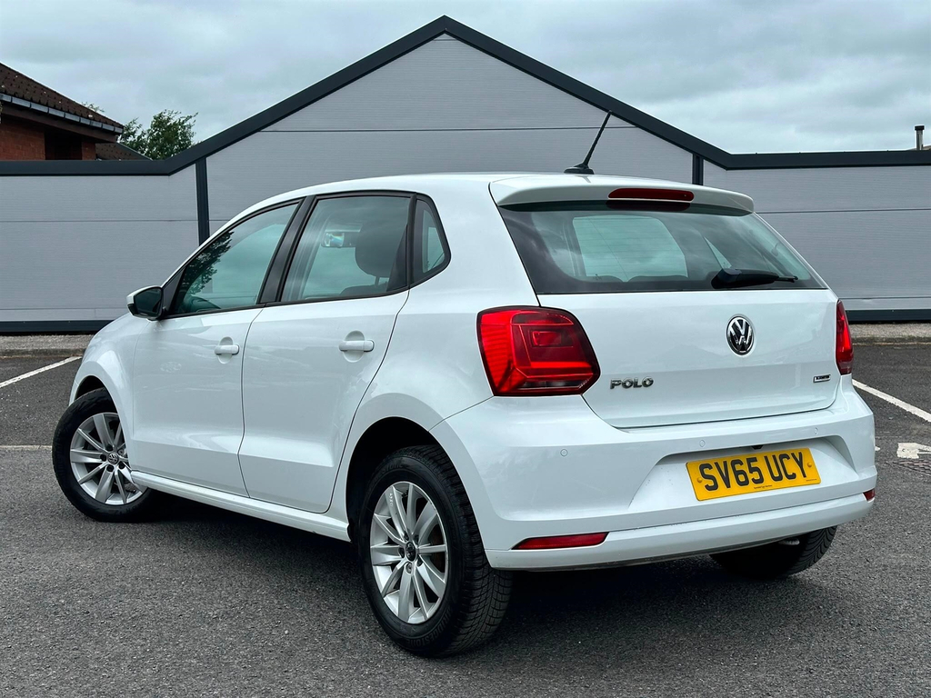 Volkswagen Polo 1.2 Tsi Bluemotion Tech Se Dsg Euro 6 Ss Red #11