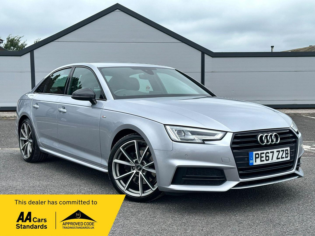 Audi A4 2.0 Tdi S Line S Tronic Euro 6 Ss Silver