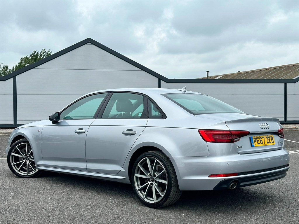 Audi A4 2.0 Tdi S Line S Tronic Euro 6 Ss Silver #4