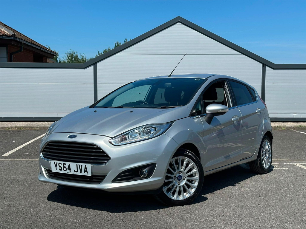 Ford Fiesta 1.6 Titanium Powershift Euro 5 YS64JVA Silver #3