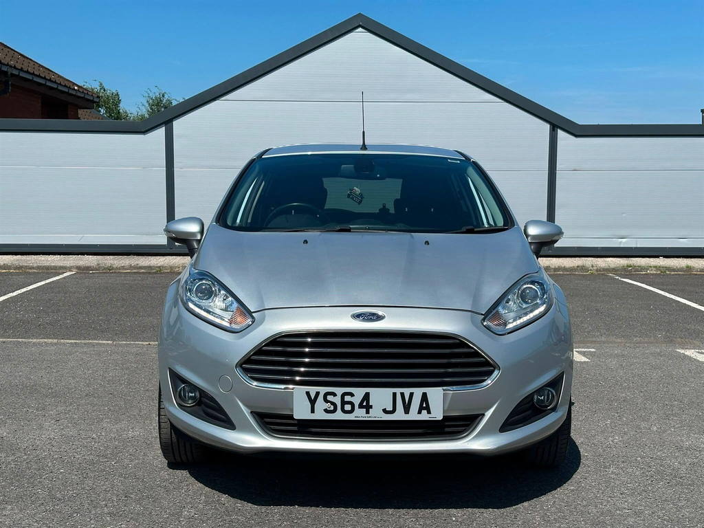 Ford Fiesta 1.6 Titanium Powershift Euro 5 YS64JVA Silver #6