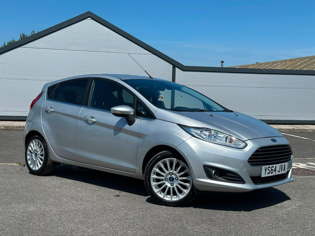 Ford Fiesta 1.6 Titanium Powershift Euro 5 YS64JVA Silver #5