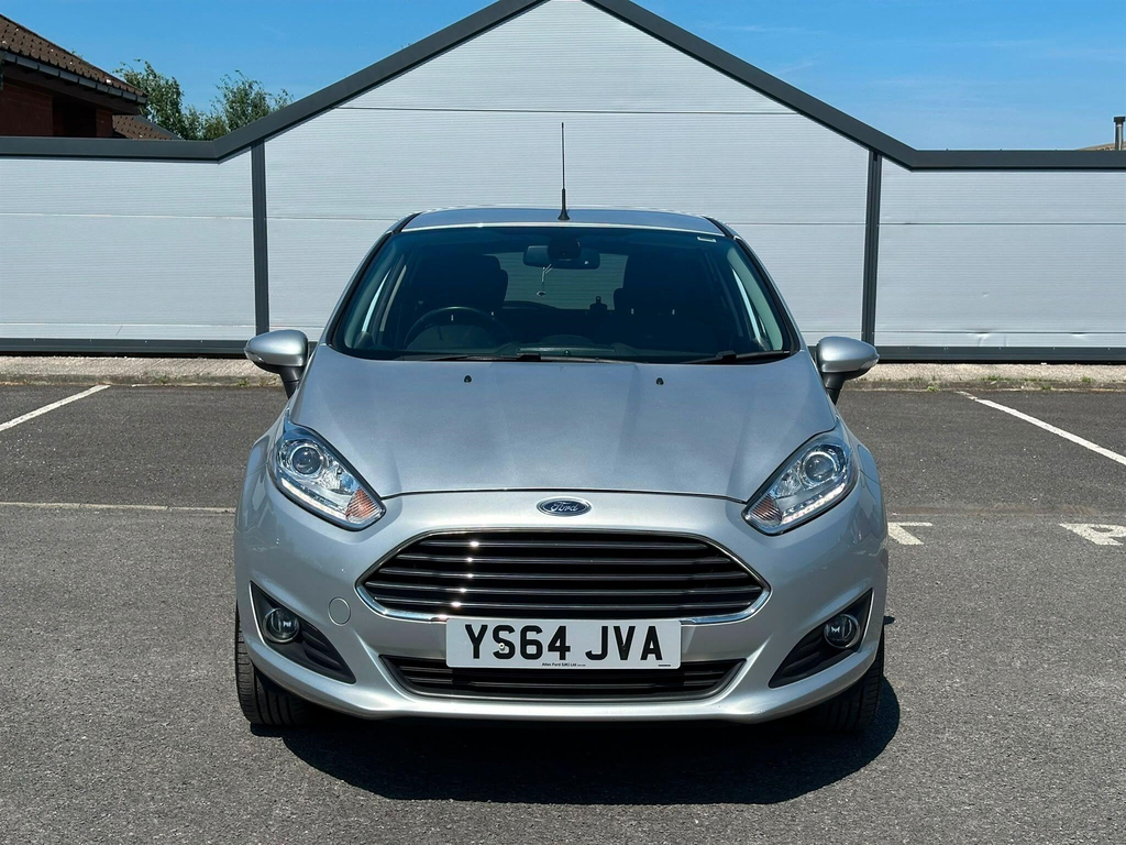Ford Fiesta 1.6 Titanium Powershift Euro 5 YS64JVA Silver #2