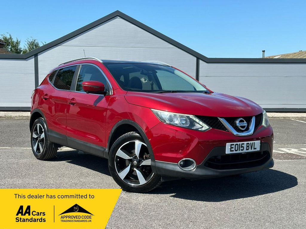 Nissan Qashqai 1.2 Dig-t N-tec 2Wd Euro 5 Ss Red