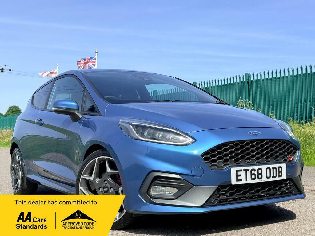 Ford Fiesta 1.5T Ecoboost St-3 Euro 6 ET68ODB Blue