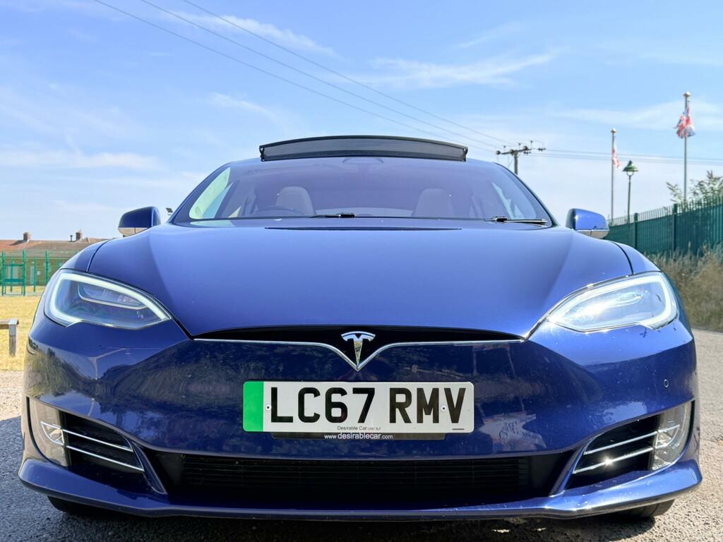 Tesla Model S 90D Dual Motor 4Wd Blue #2