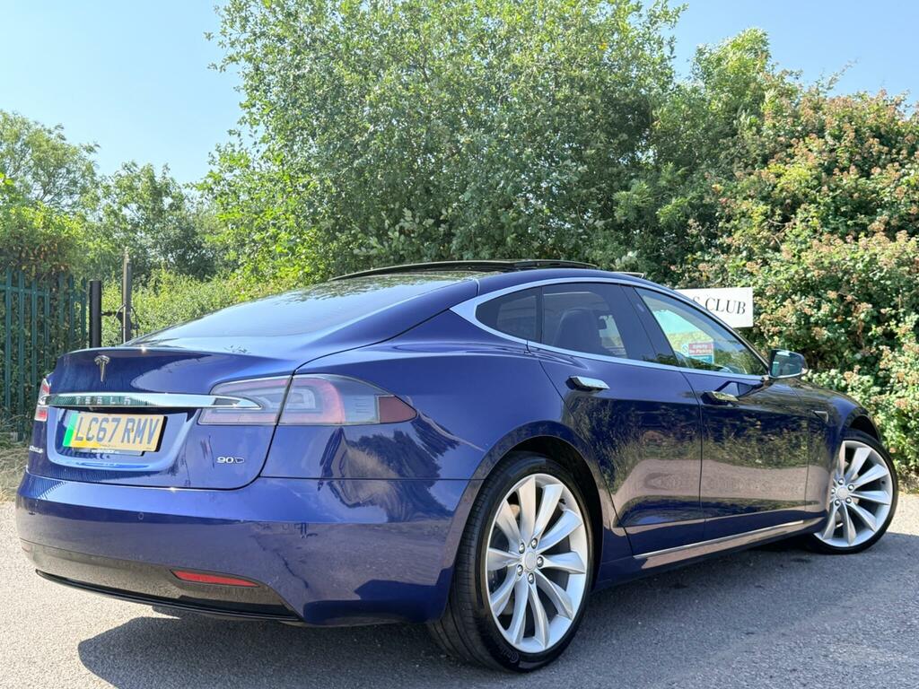 Tesla Model S 90D Dual Motor 4Wd Blue #4