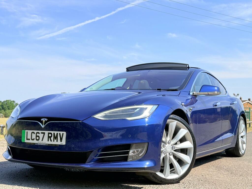 Tesla Model S 90D Dual Motor 4Wd Blue #3