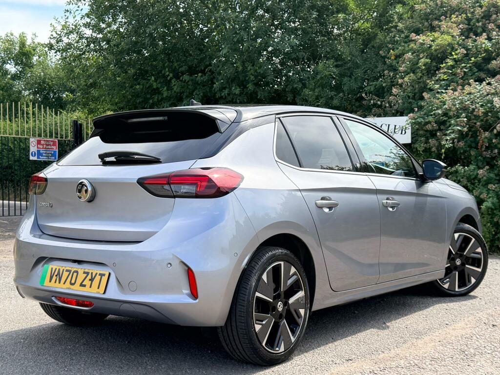 Vauxhall Corsa-e Elite Nav VN70ZYT Grey #6