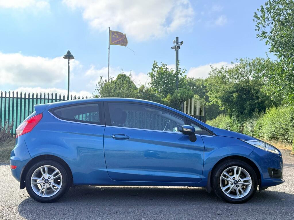 Ford Fiesta 1.25 Zetec Euro 6 YS65UKR Blue #4