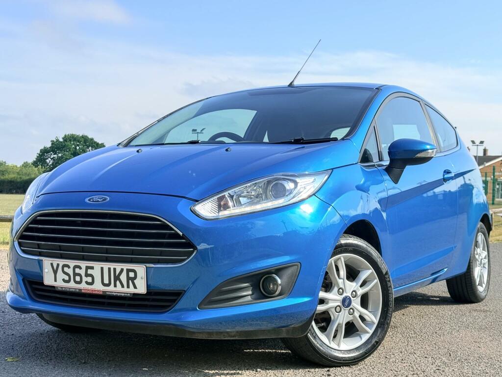 Ford Fiesta 1.25 Zetec Euro 6 YS65UKR Blue #3