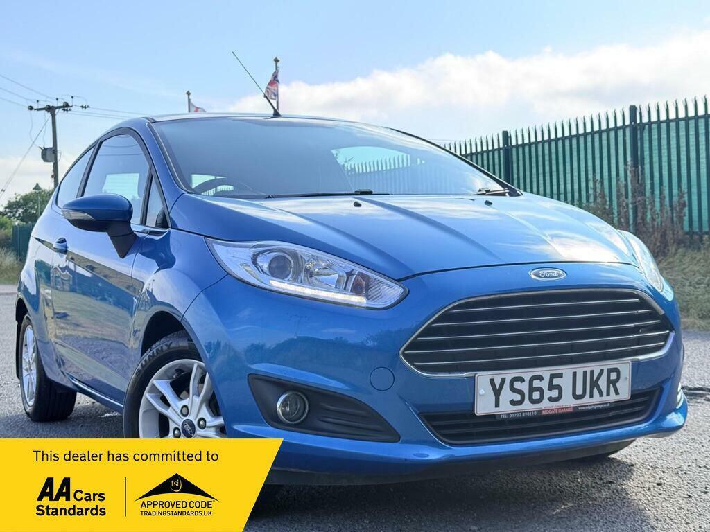 Ford Fiesta 1.25 Zetec Euro 6 Blue