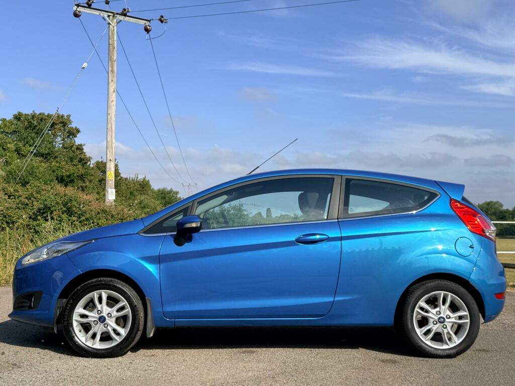 Ford Fiesta 1.25 Zetec Euro 6 YS65UKR Blue #5