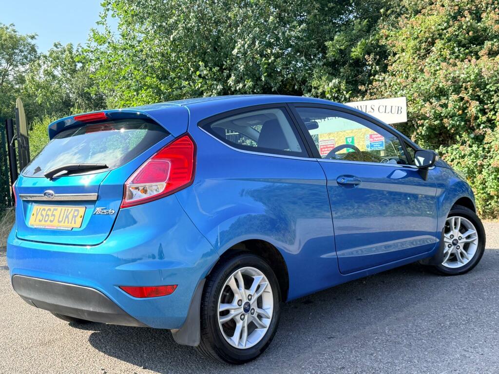 Ford Fiesta 1.25 Zetec Euro 6 YS65UKR Blue #6