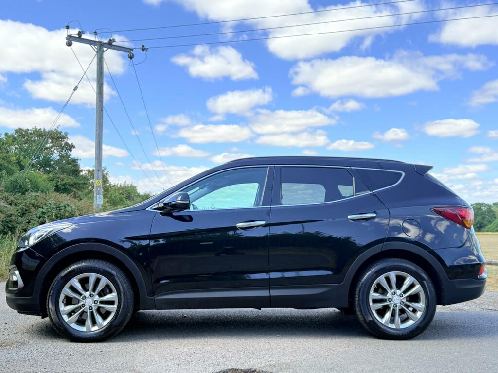 Hyundai Santa Fe 2.2 Crdi Blue Drive Premium 4Wd Euro 6 Ss CX66MKP Black #5