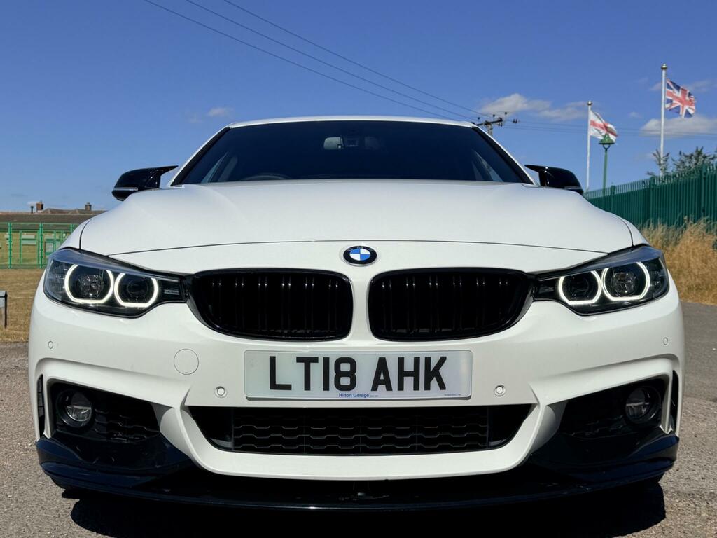 BMW 4 Series Gran Coupe M Sport LT18AHK White #2