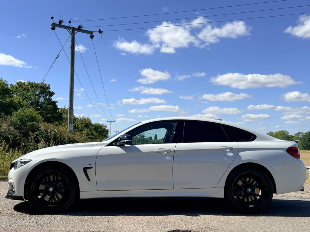 BMW 4 Series Gran Coupe M Sport LT18AHK White #5
