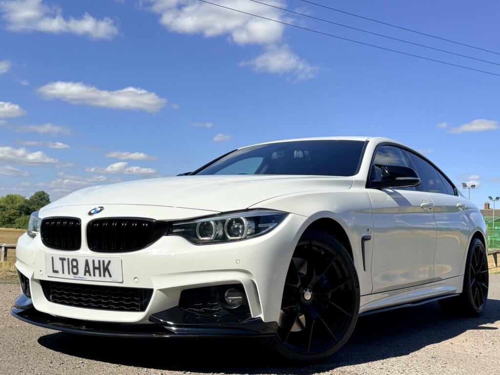 BMW 4 Series Gran Coupe M Sport LT18AHK White #3