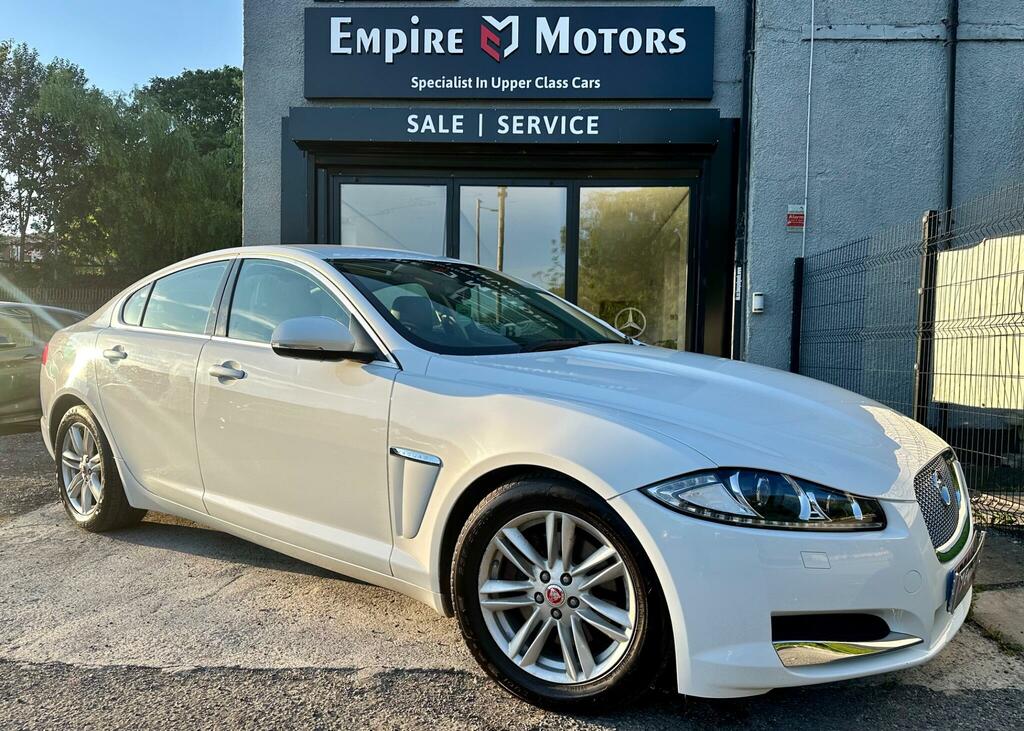 Jaguar XF Luxury White #3